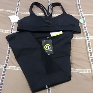 NWT Champion C9 Capri Tights and Sport Bra Set